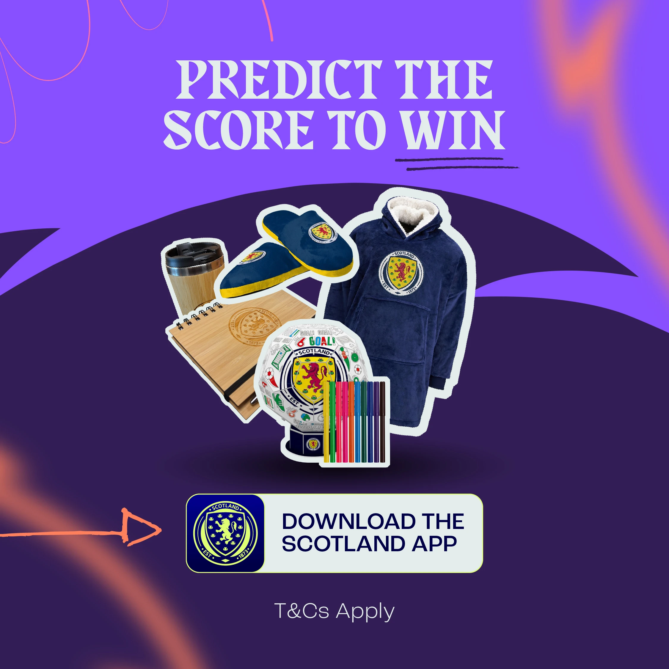 SWNT Scotland Merch Bundle Score Predictor Prize