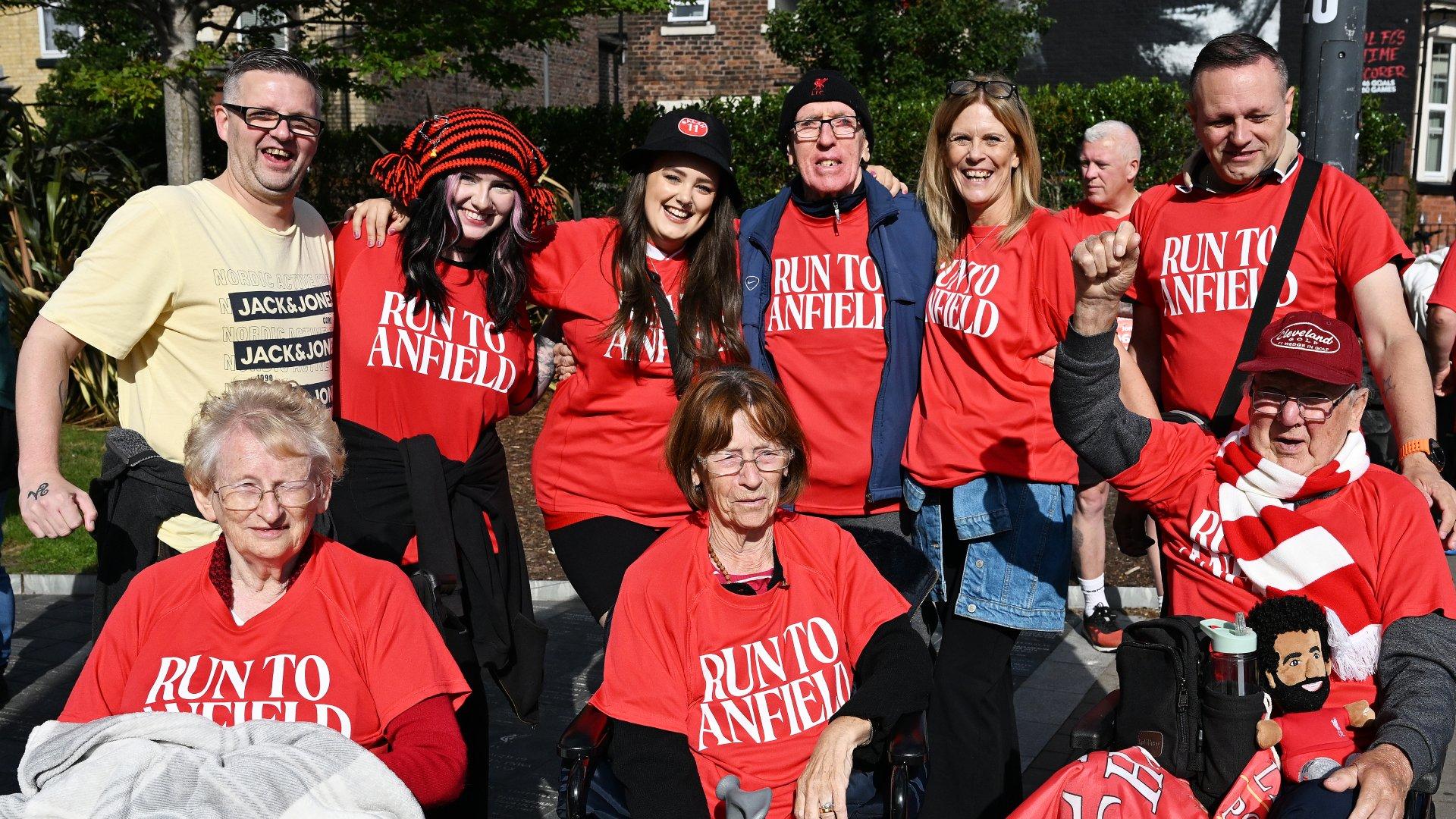 Lifelong Reds demonstrate lasting impact of Run to Anfield