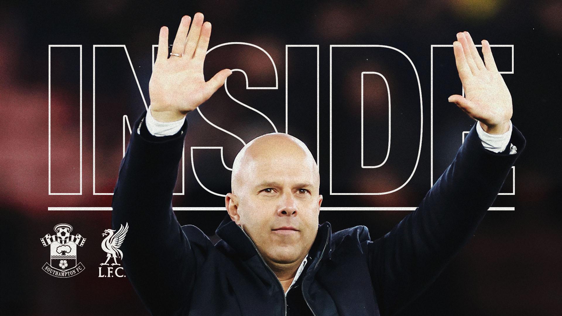 Inside: Behind the scenes and away-end joy from Southampton 2-3 Liverpool