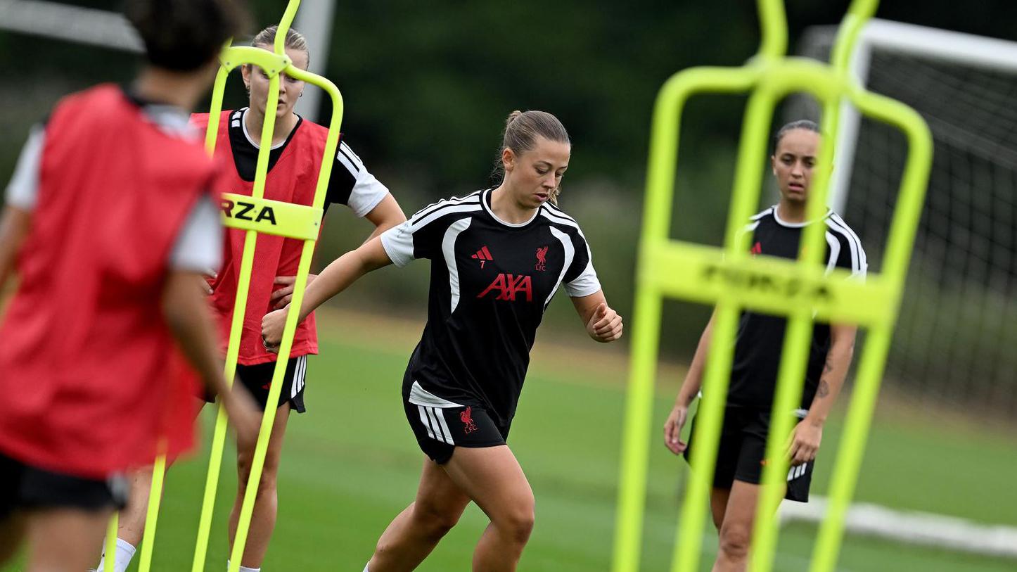 Training photos: Day two of pre-season camp for LFC Women