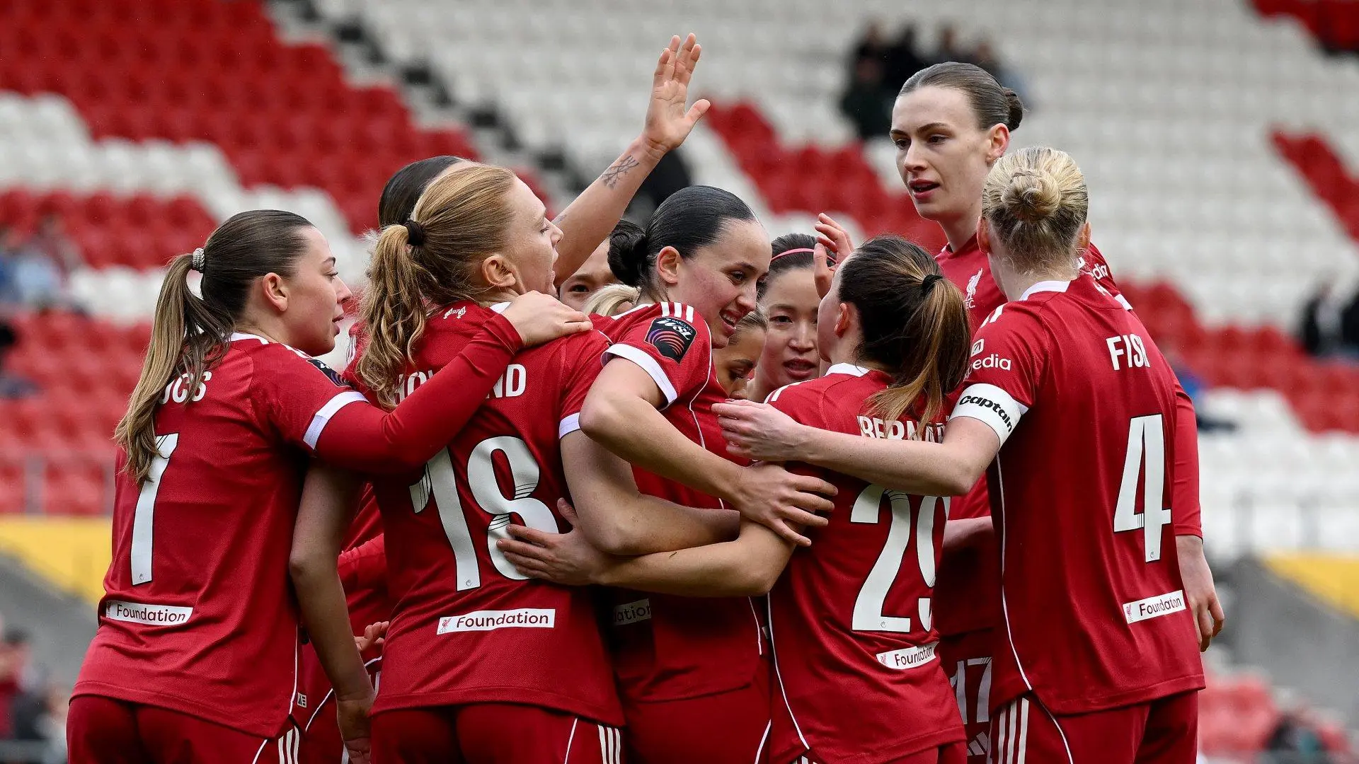 Ceri Holland: It's a massive three points - we’ve been building