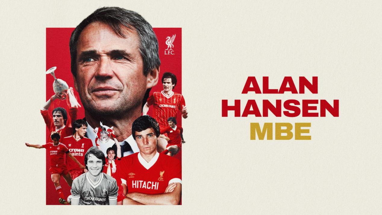 Alan Hansen awarded MBE