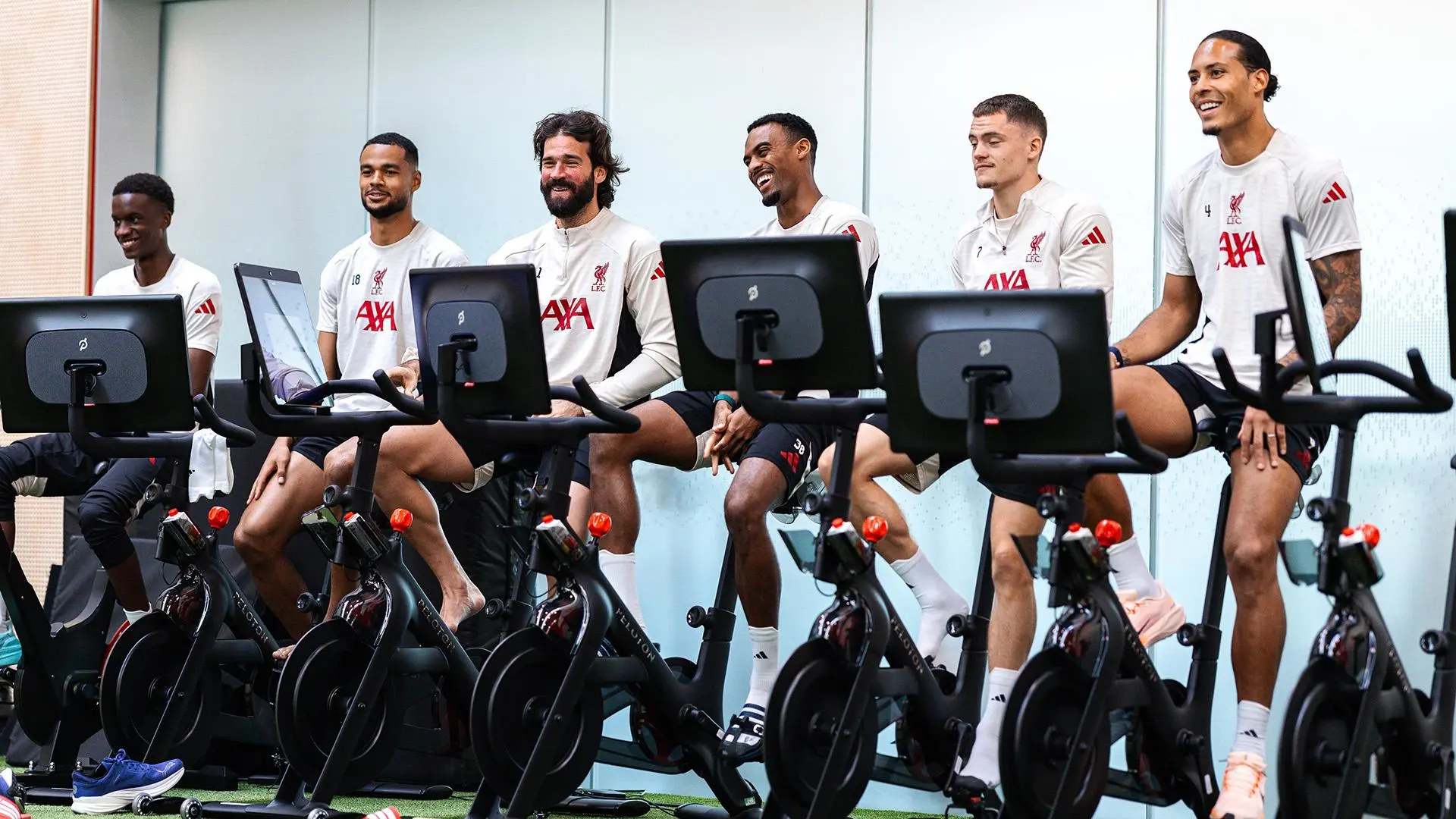 From UCL drama to Merseyside derby - Reds' recovery session on Thursday