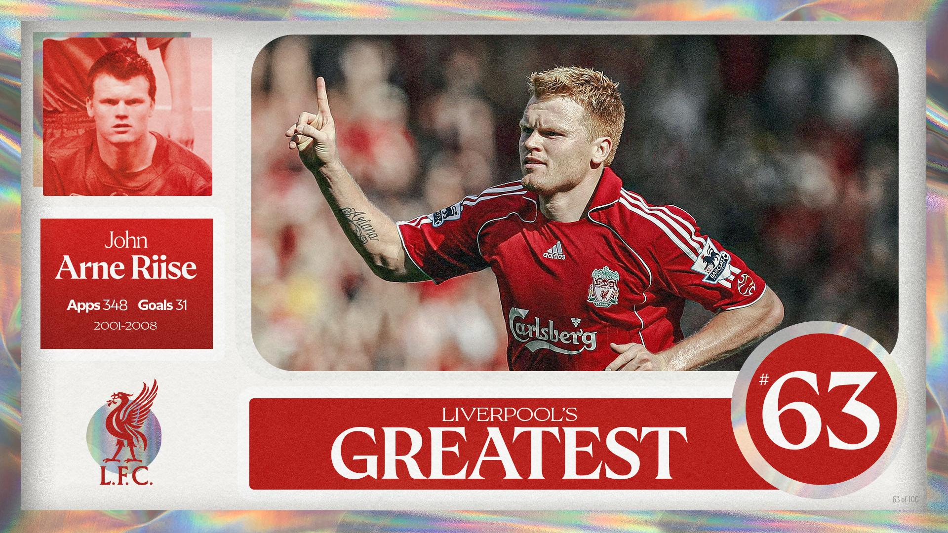 Liverpool's Greatest - No.63: John Arne Riise
