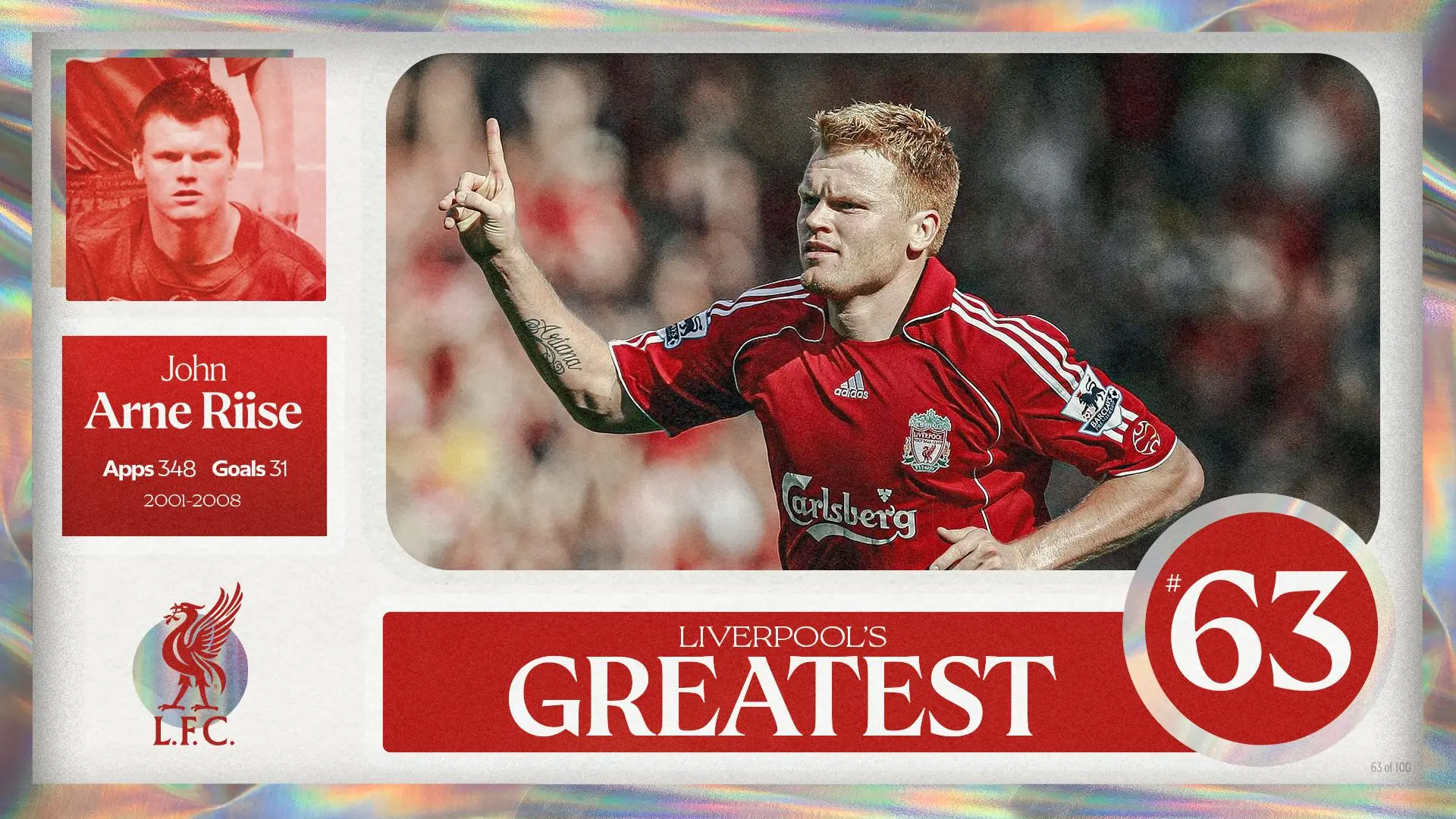 Liverpool's Greatest - No.63: John Arne Riise