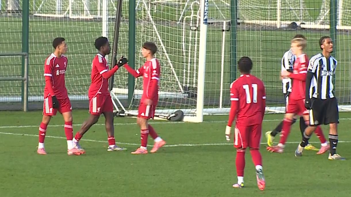 Newcastle 1-2 Liverpool: Watch U18 Premier League Cup highlights