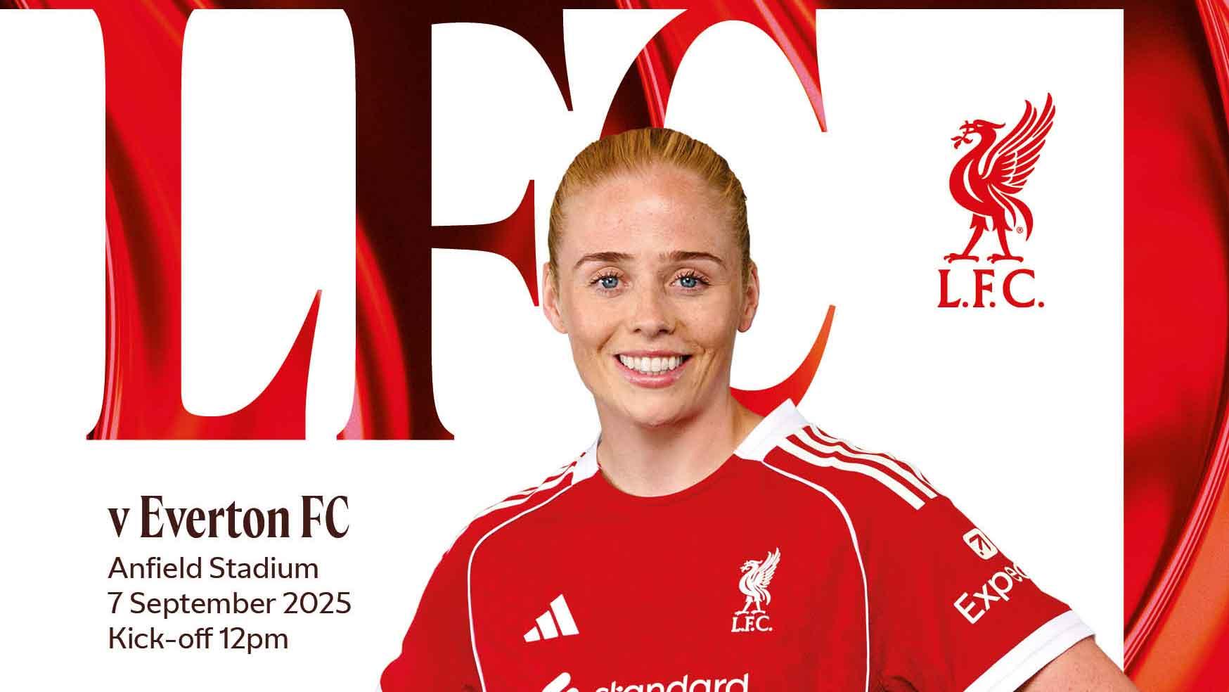 Pick up your LFC Women v Everton programme at Anfield