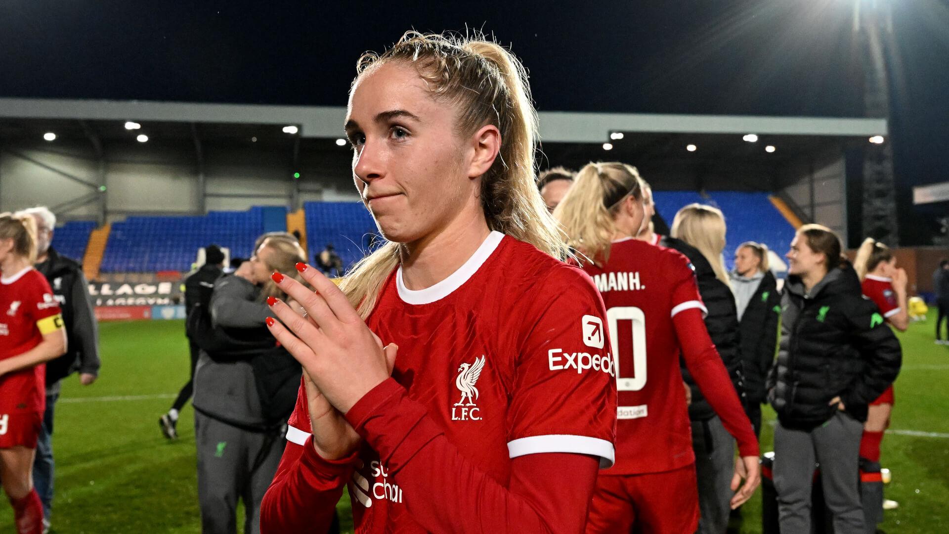 Missy Bo Kearns' farewell message to LFC Women supporters