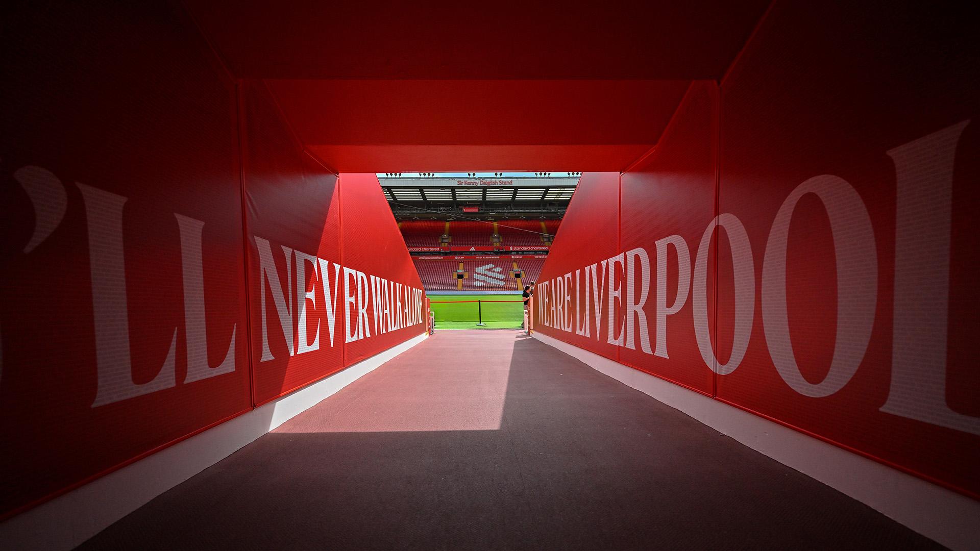 'A lovely thing' - Liverpool FC makes annual fan name update to Anfield tunnel