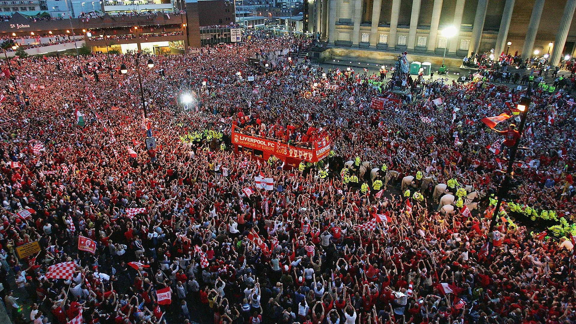 Inside Istanbul homecoming: Relive Liverpool's jubilant 2005 return