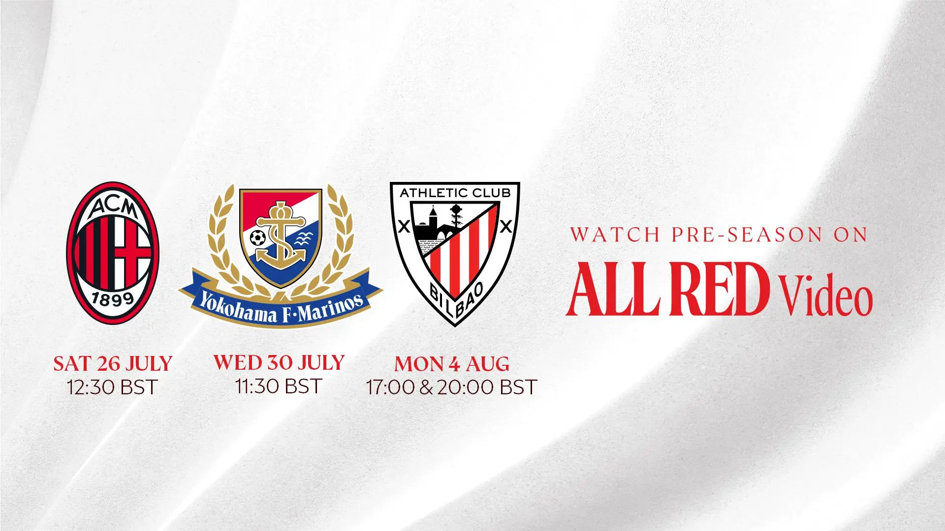 Live on All Red Video: Watch every remaining Liverpool pre-season game