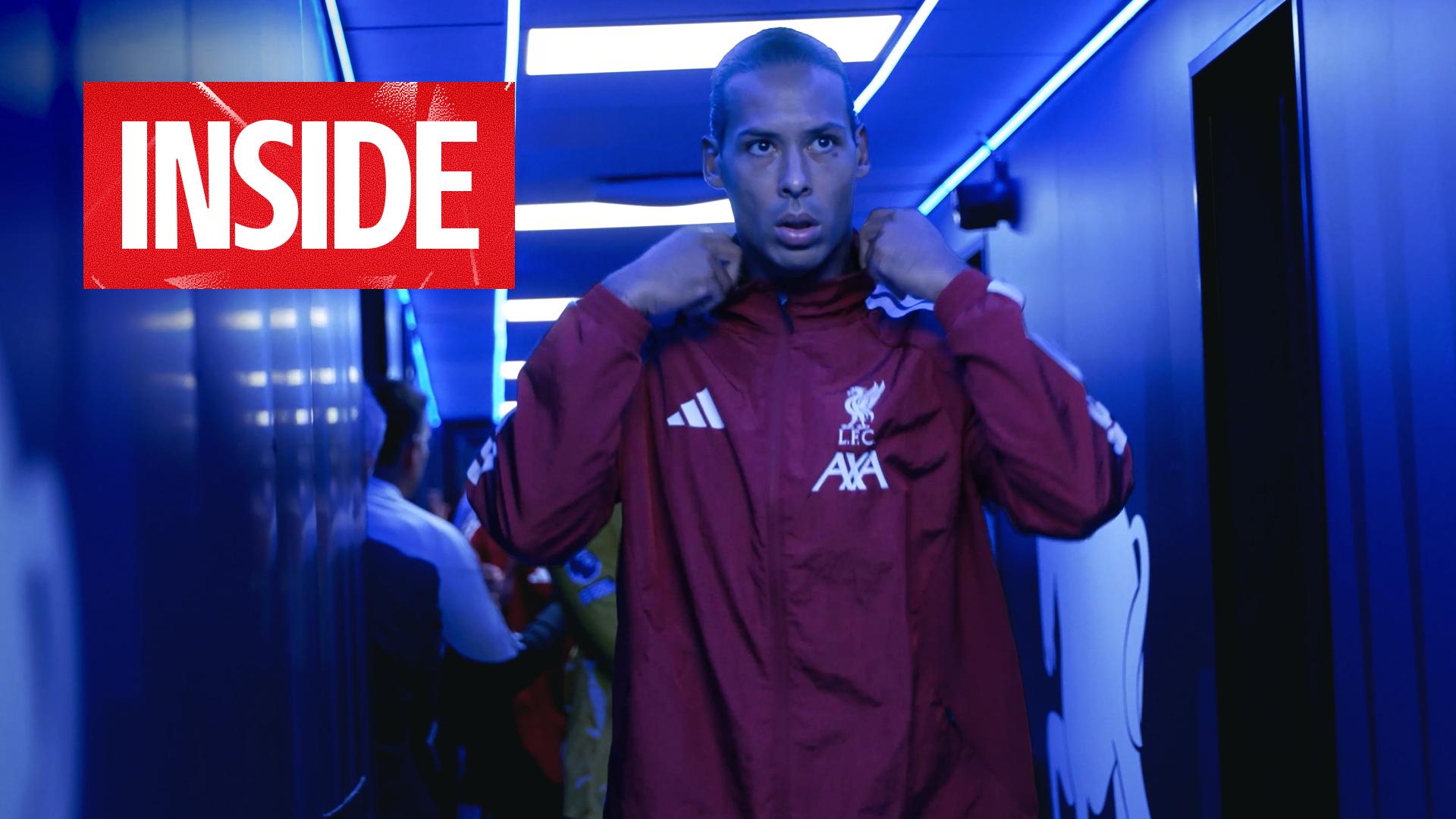 Inside: Watch unseen moments from Liverpool's PL win at Ipswich
