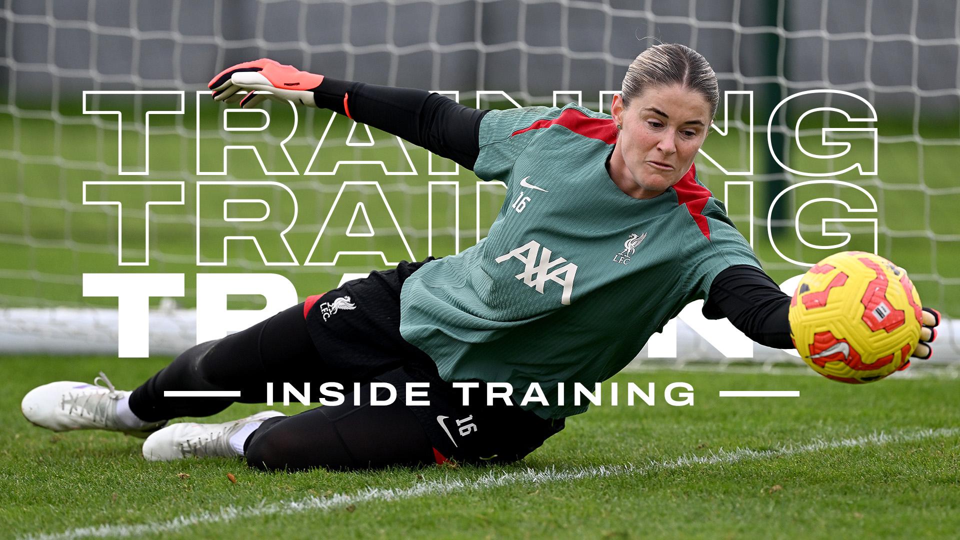 Inside Training: LFC Women prepare for 2024 finale against Arsenal