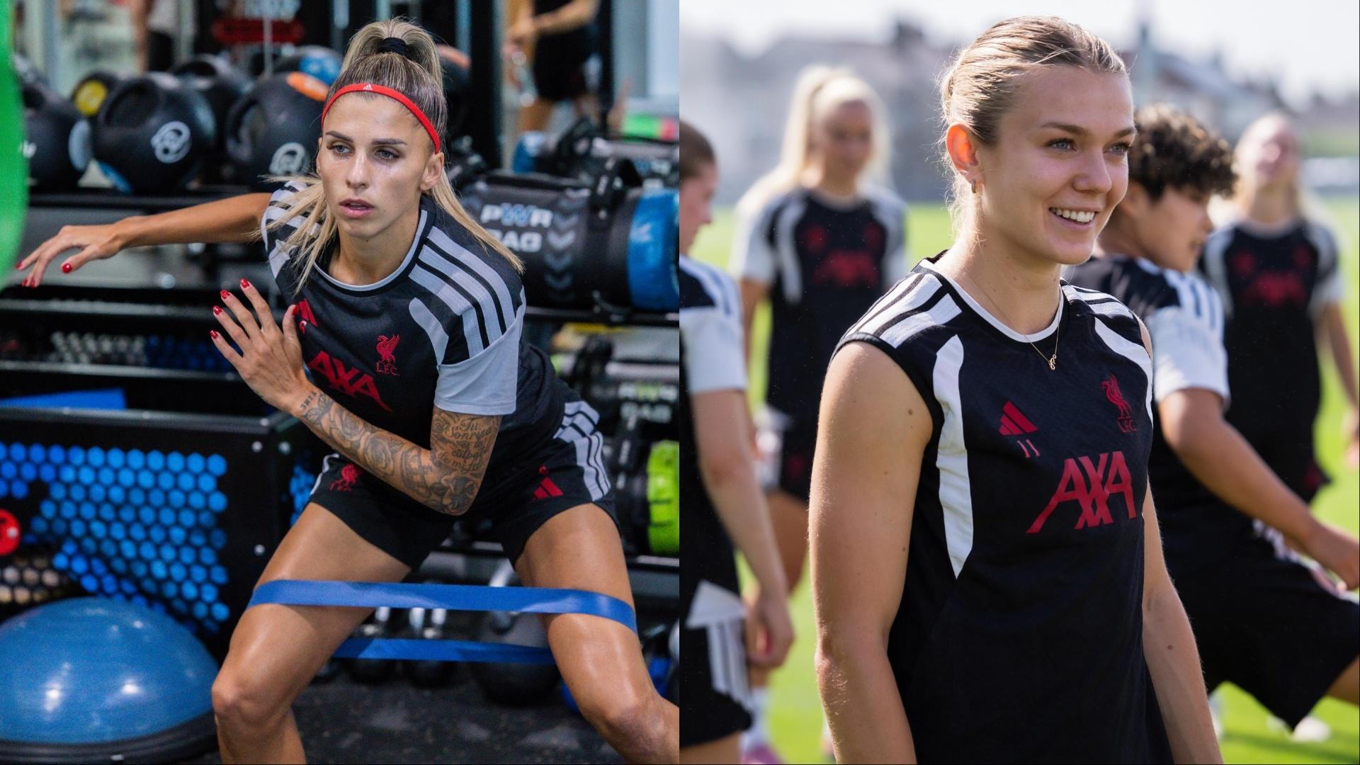 Photos: LFC Women's latest pre-season training session