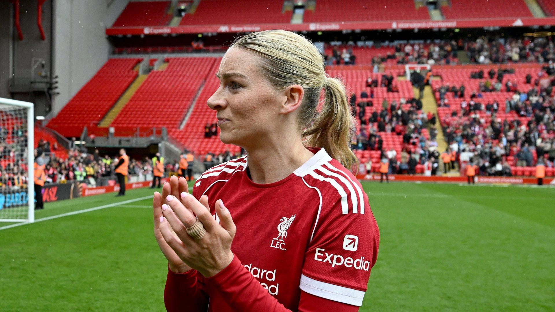'I just tried to enjoy and embrace the day' - Gemma Bonner describes final LFC appearance