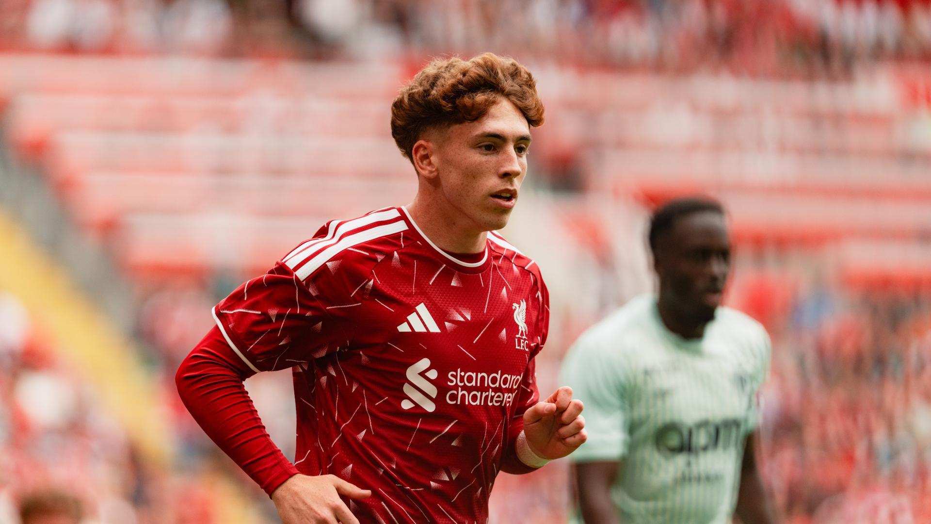 Victor Munoz sends message after making Liverpool debut at Anfield