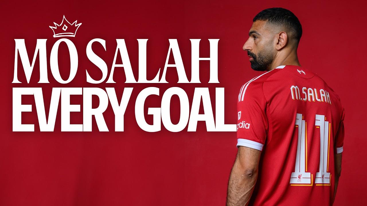 Watch all 257 of Mohamed Salah's goals for Liverpool