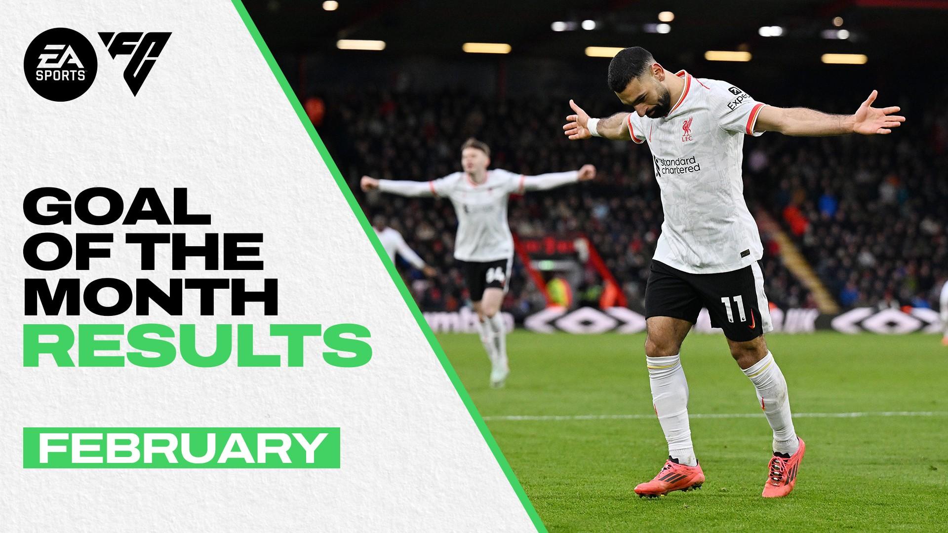 Mohamed Salah's curler at Bournemouth voted LFC Goal of the Month