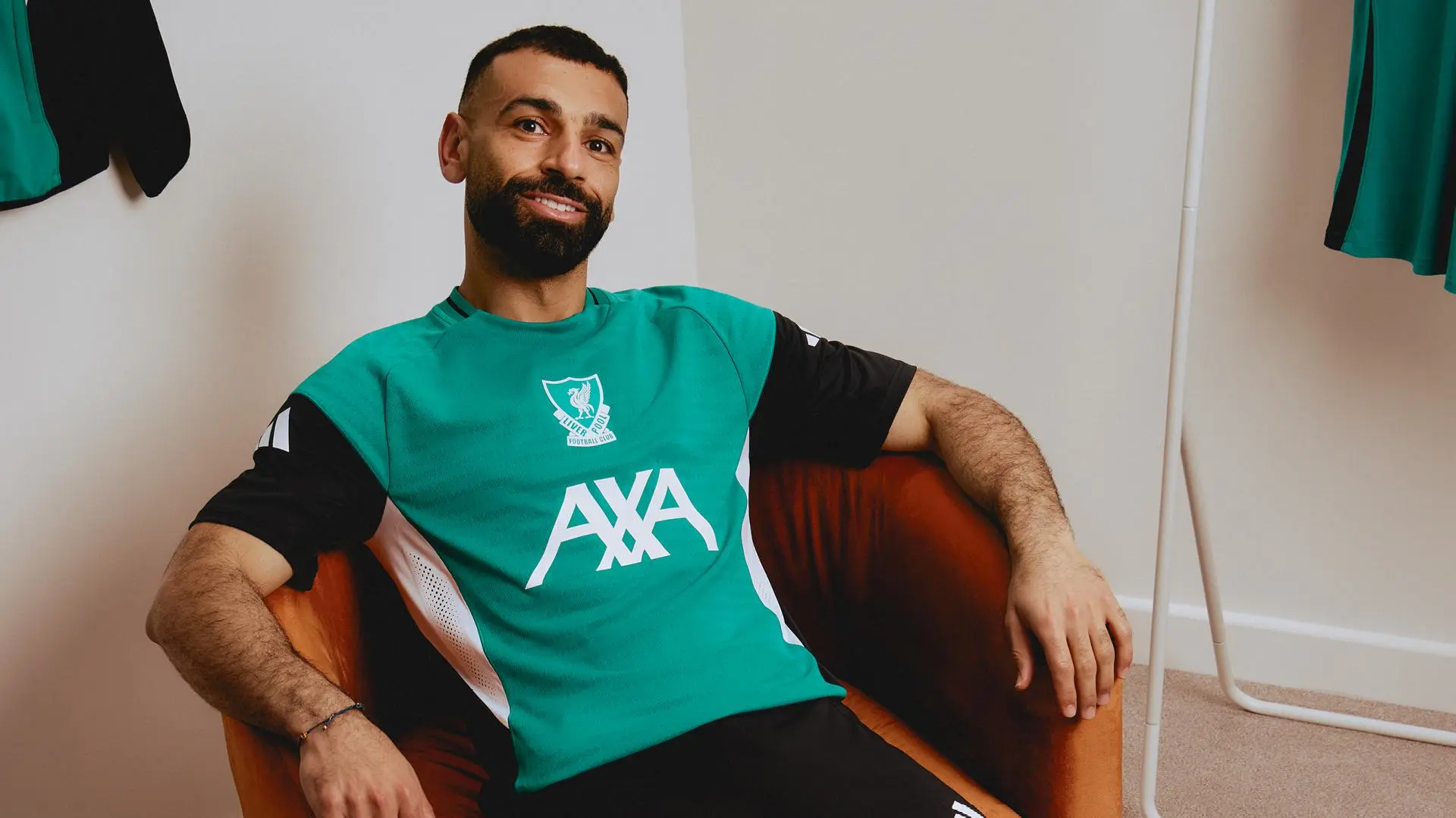Player photos: Liverpool's new adidas third-kit training range