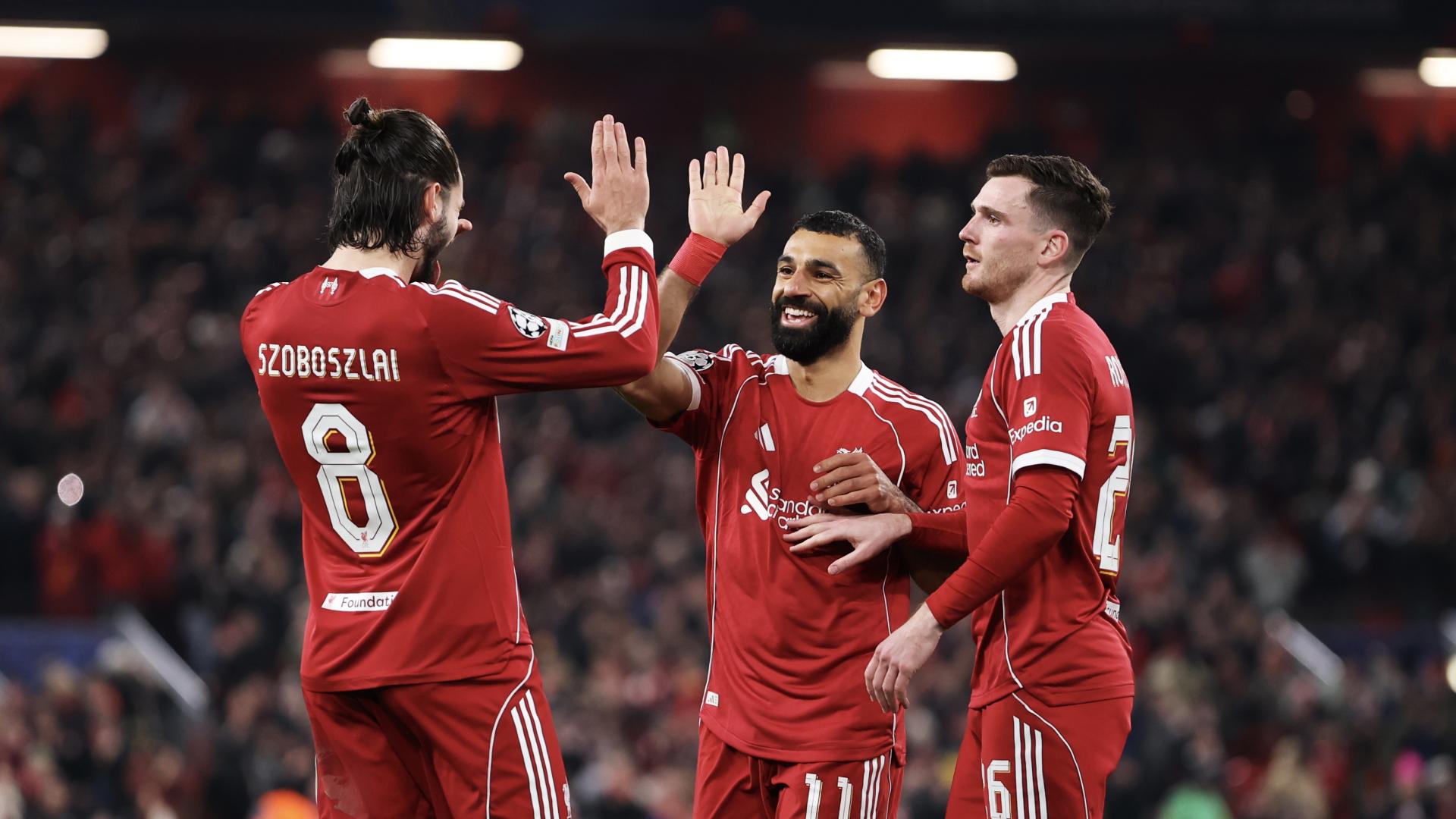 Pre-Galatasaray stats: Slot, Salah and Szoboszlai in reach of records