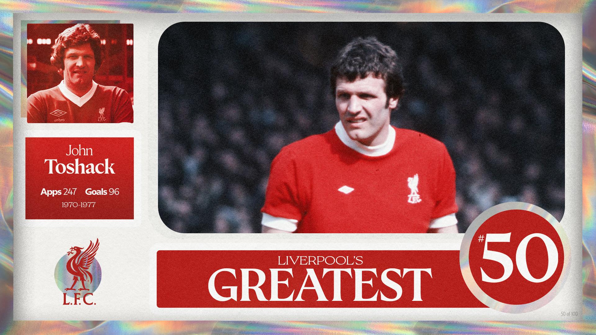 Liverpool's Greatest - No.50: John Toshack