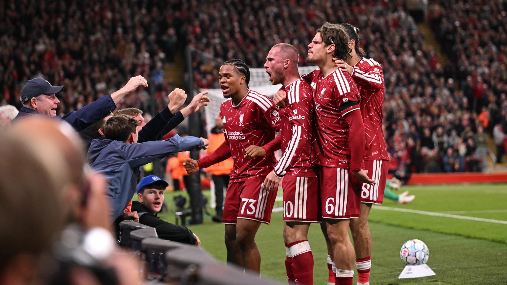 Rio Ngumoha: The way Anfield roars... it's crazy and it's special