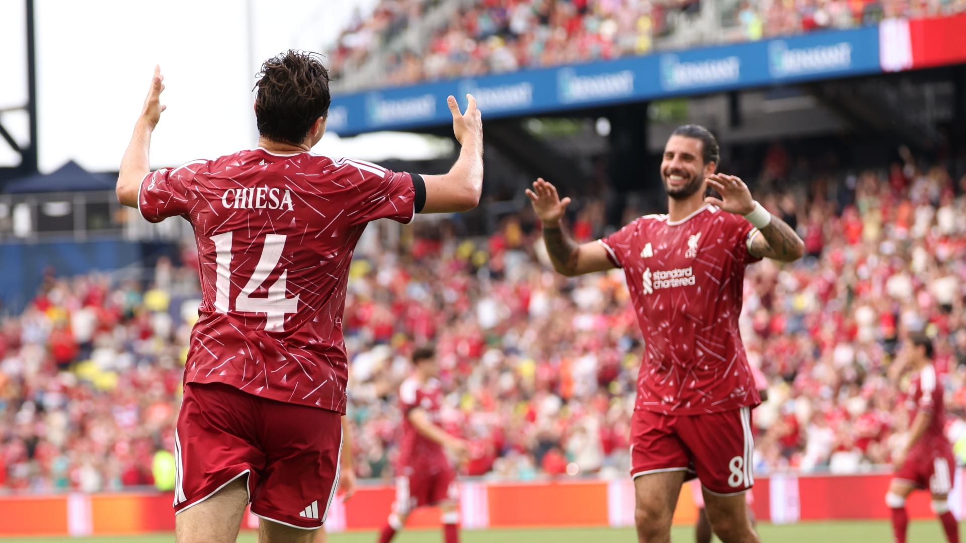 Liverpool 4-2 Sunderland: Watch highlights and full replay of pre-season game in Nashville