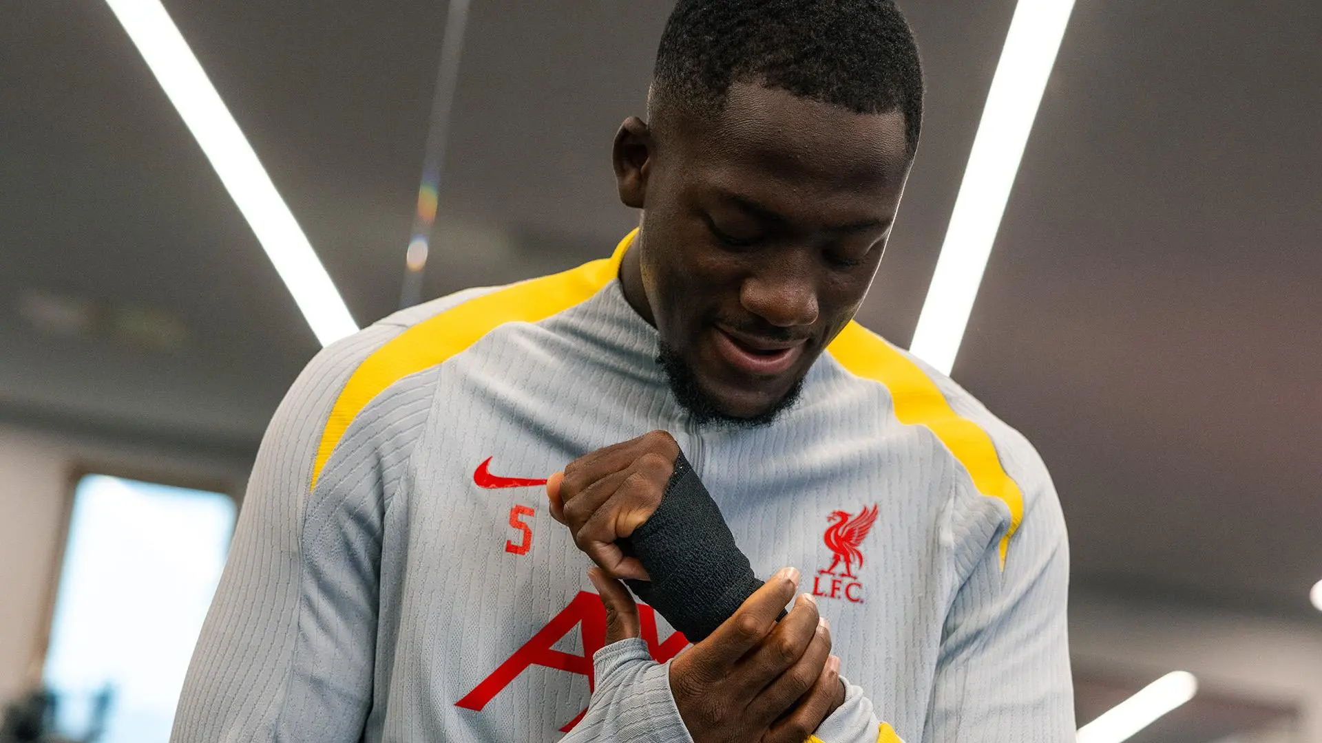 Ibrahima Konate available for Bayer Leverkusen clash