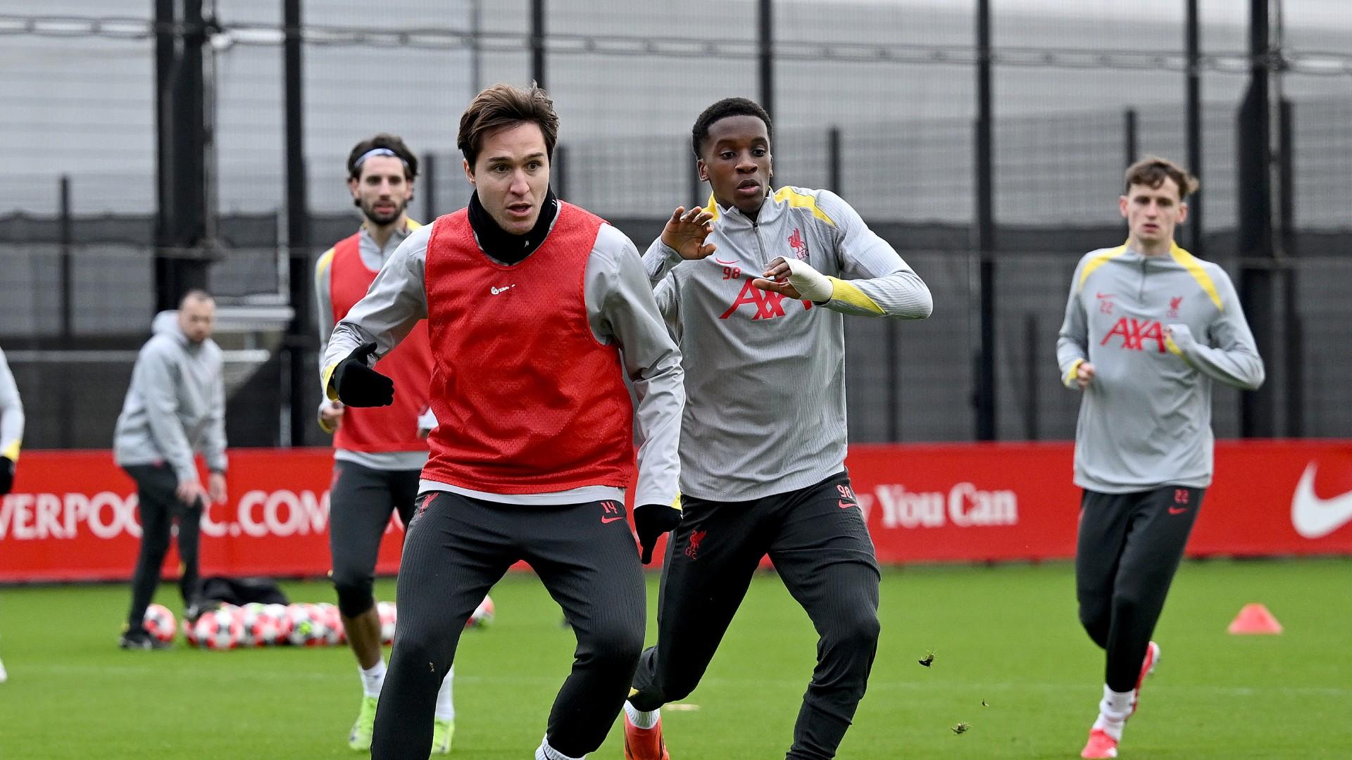 PSV Eindhoven v Liverpool: Champions League team news