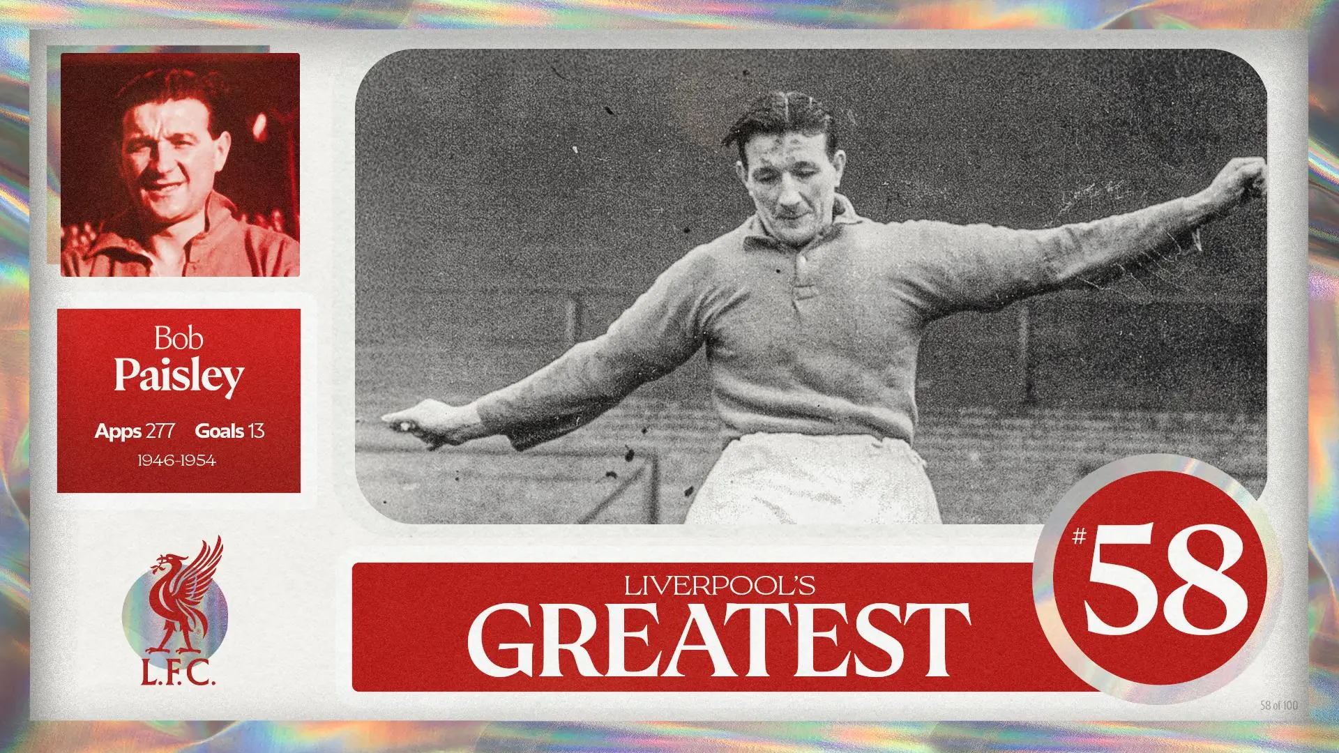 Liverpool's Greatest - No.58: Bob Paisley