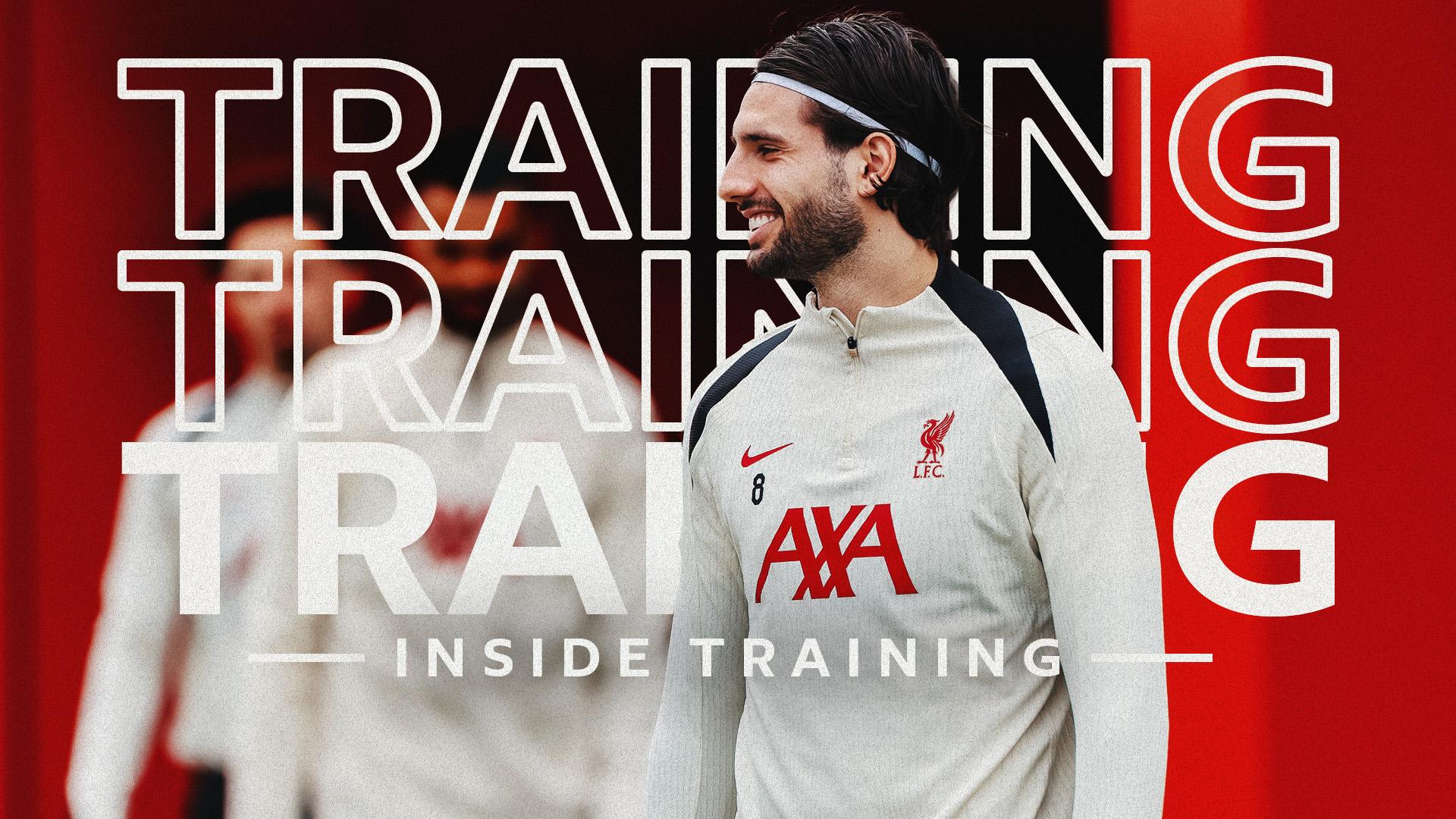 Inside Training: Embedded with Liverpool for Wembley preparations