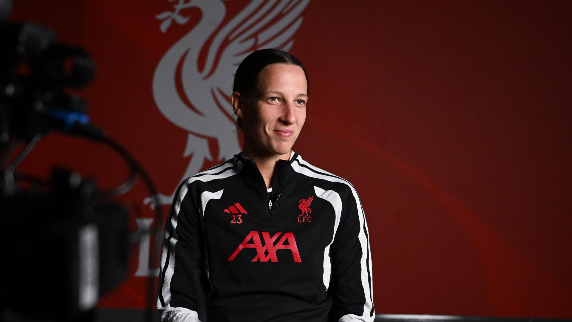 First interview: Why Sara Agrez is 'very excited' to have joined LFC Women