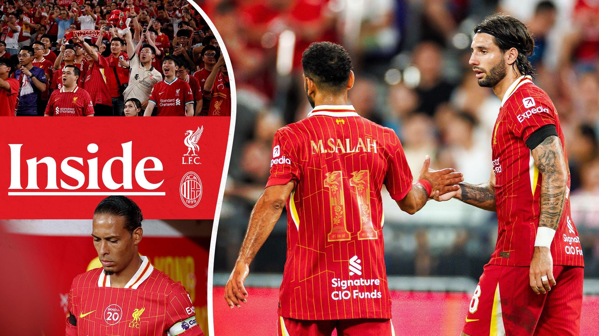 Inside Hong Kong: Unseen moments from Liverpool's meeting with Milan