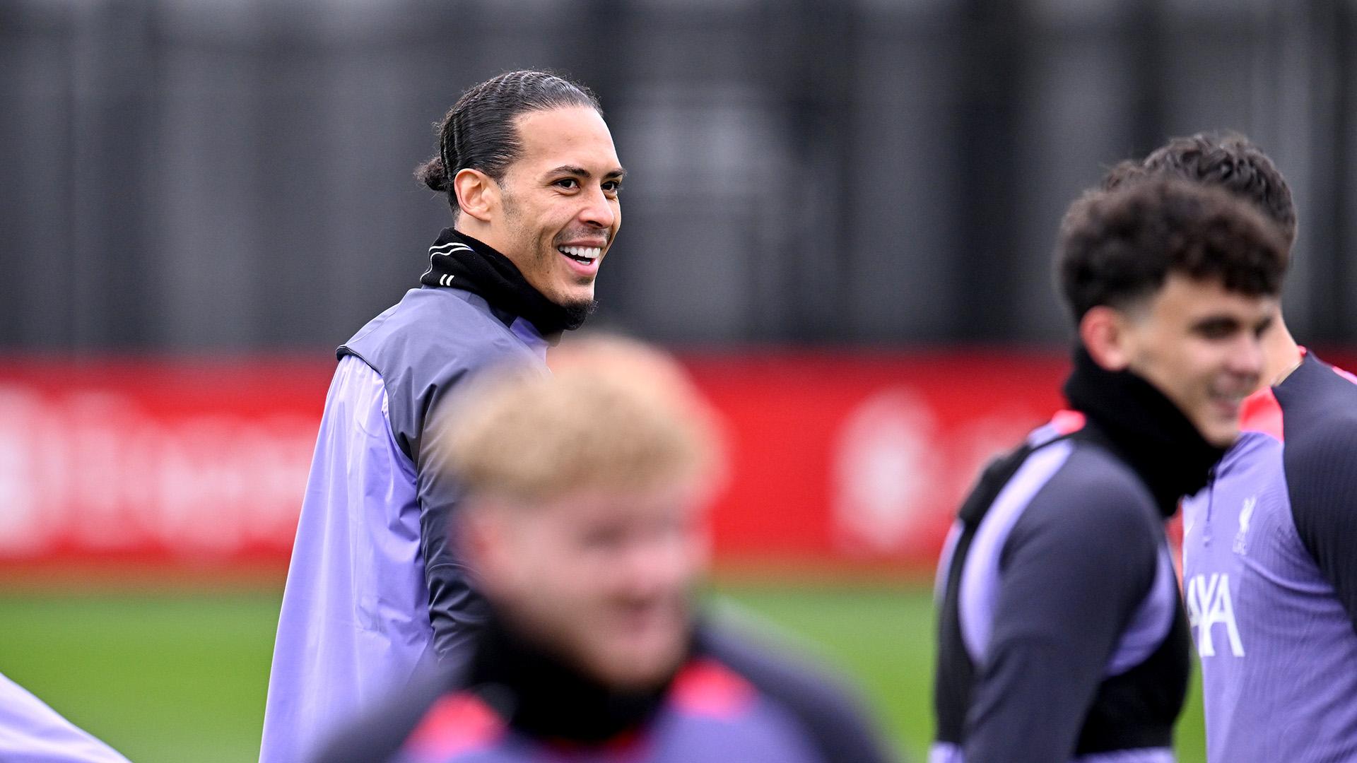 Gallery: 34 photos from Liverpool's pre-Atalanta training on Wednesday