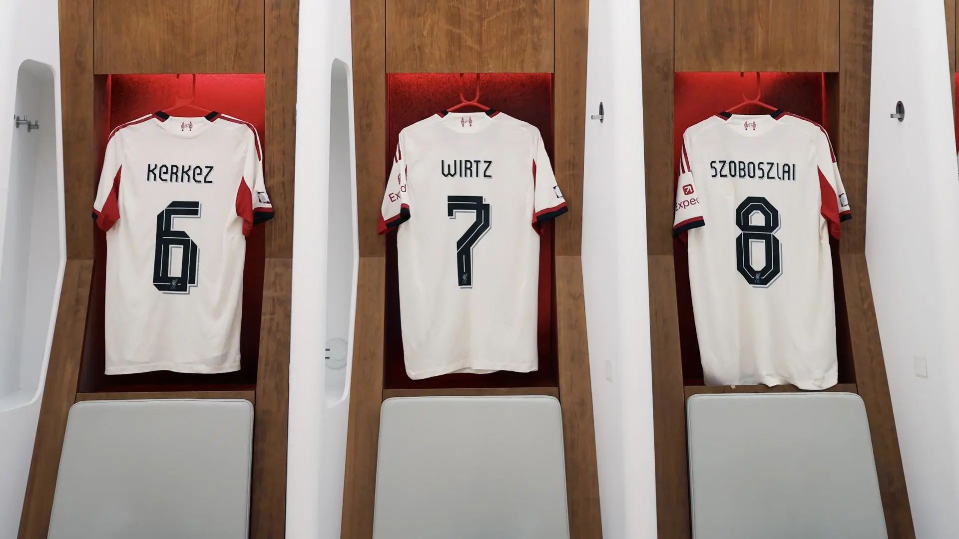 Which kit will Liverpool wear against Arsenal?
