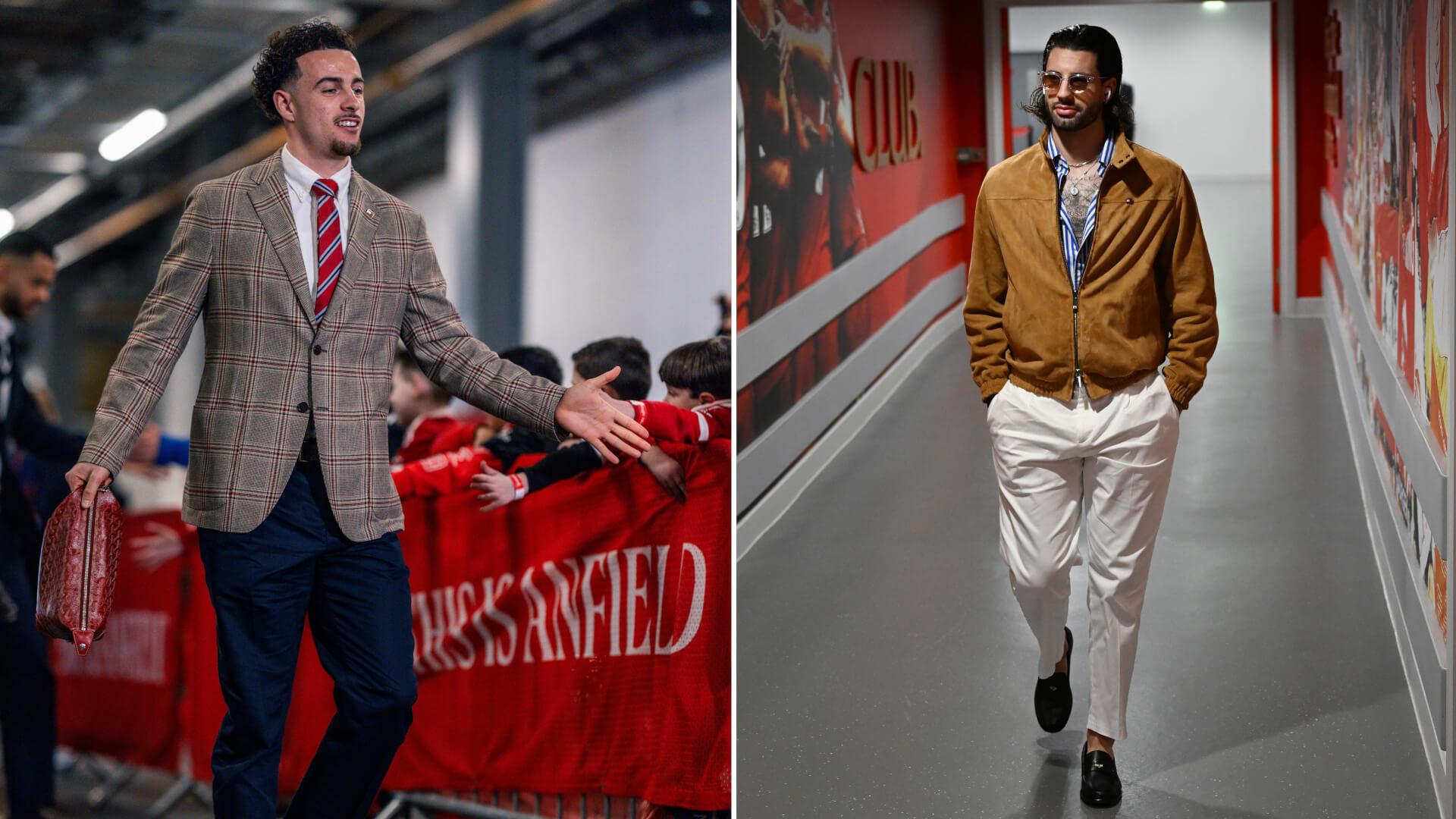 Photos: Liverpool x Tommy Hilfiger - arrival fits ahead of Anfield win