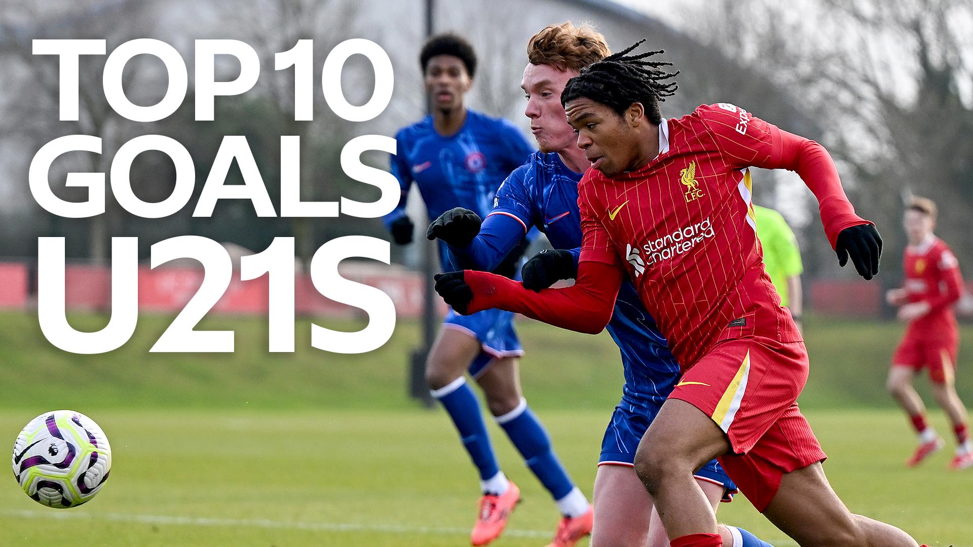Watch: Liverpool U21s' best goals of 2024-25