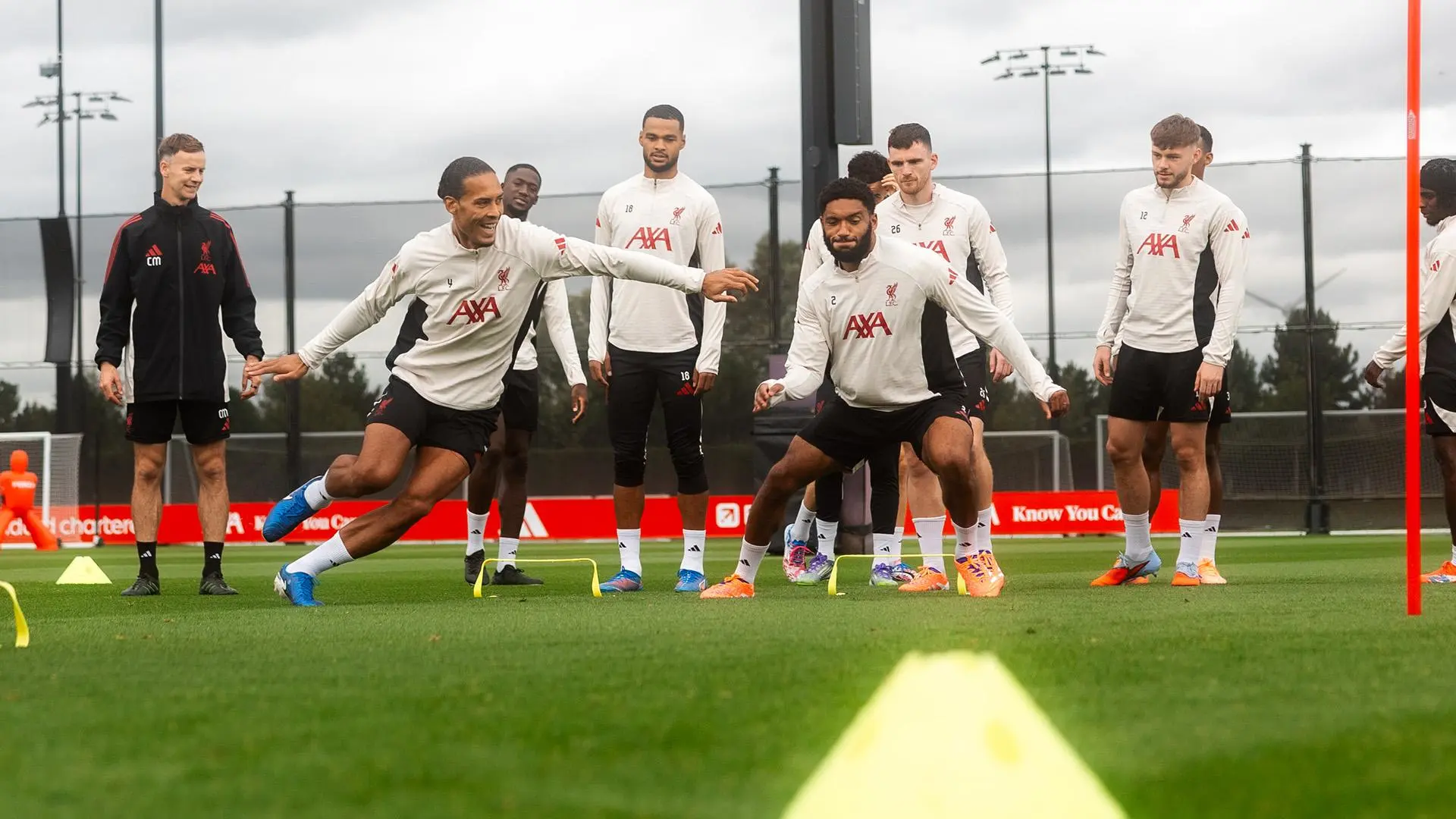 Training photos: Liverpool's preparations for 247th Merseyside derby