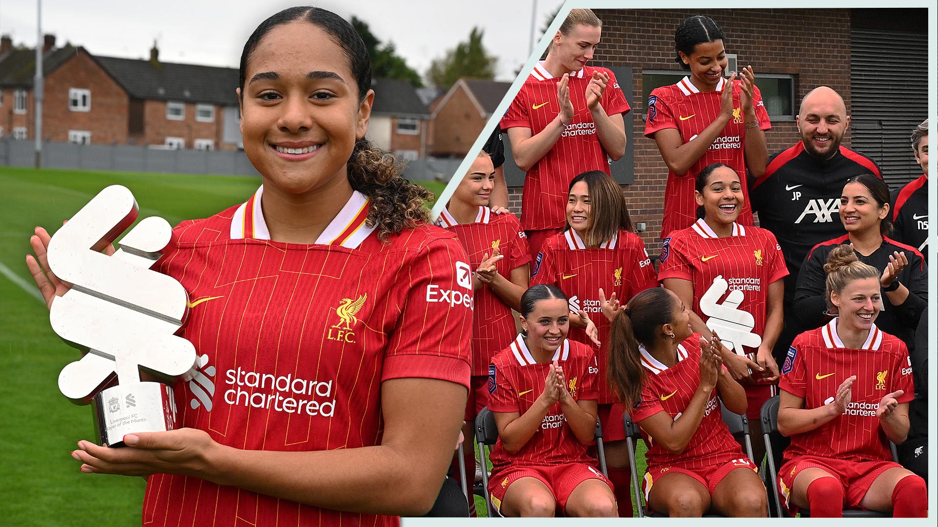 Olivia Smith wins LFC Women's Player of the Month award for September