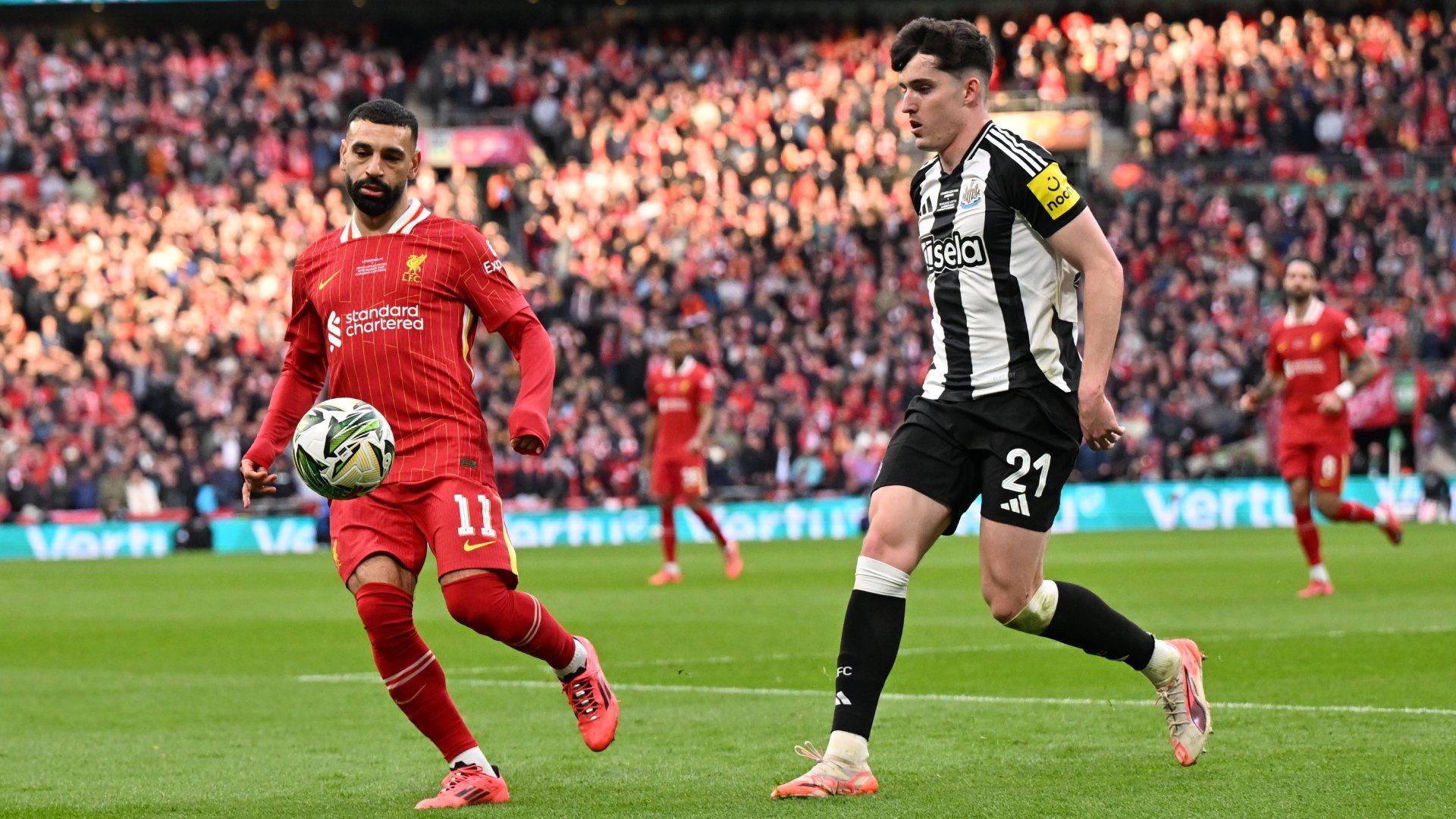 Liverpool 1-2 Newcastle: Watch Carabao Cup final match action