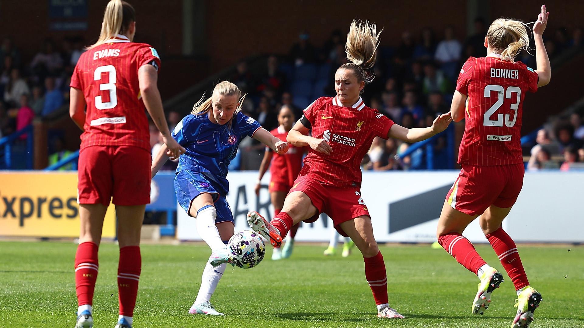 Heartbreak for Liverpool in Women's FA Cup semi-final at Chelsea
