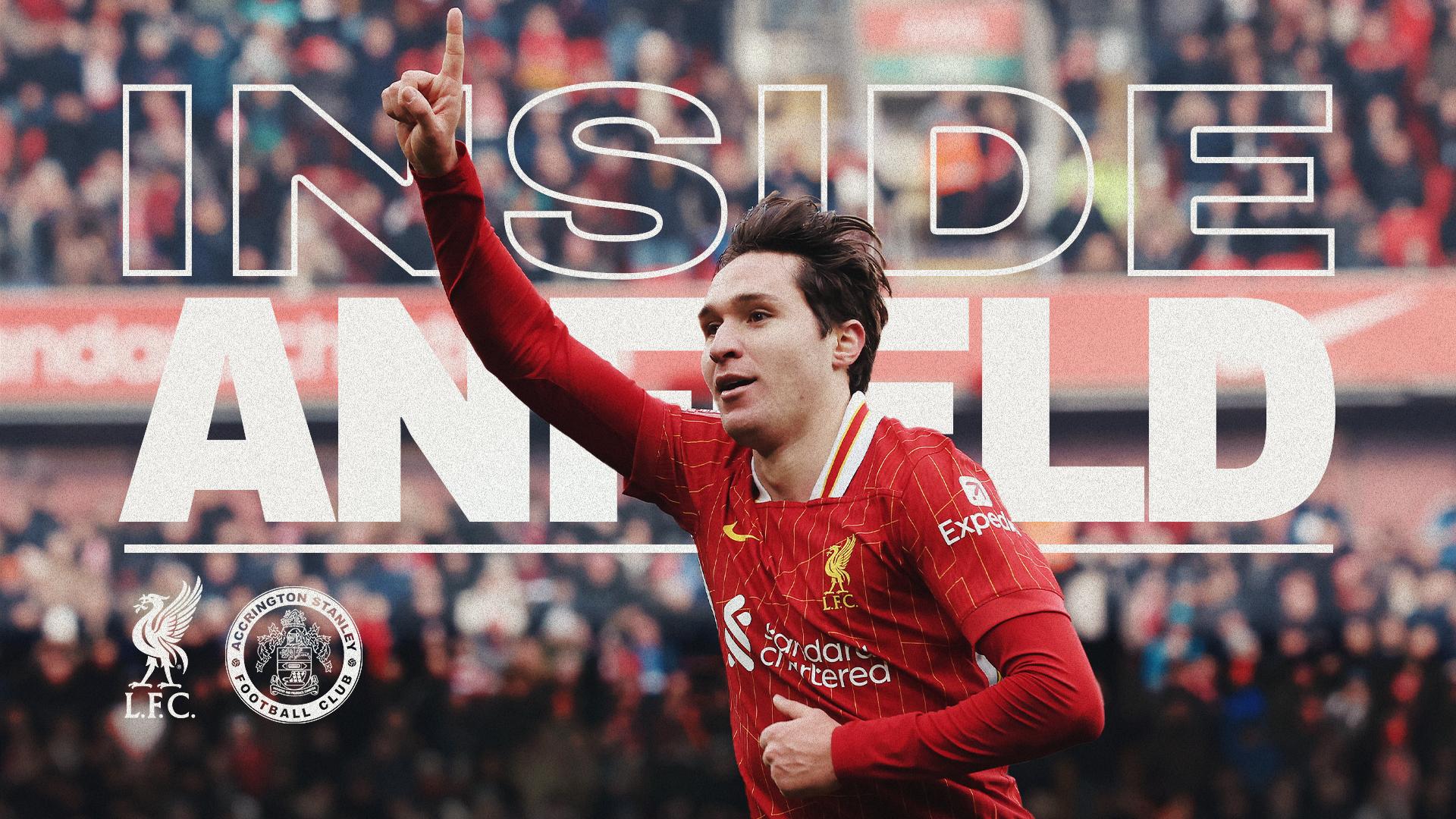 Inside Anfield: Behind the scenes as Liverpool beat Accrington in FA Cup