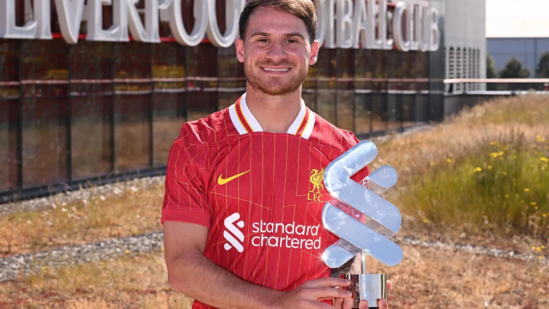 Alexis Mac Allister voted Liverpool's Player of the Month in April