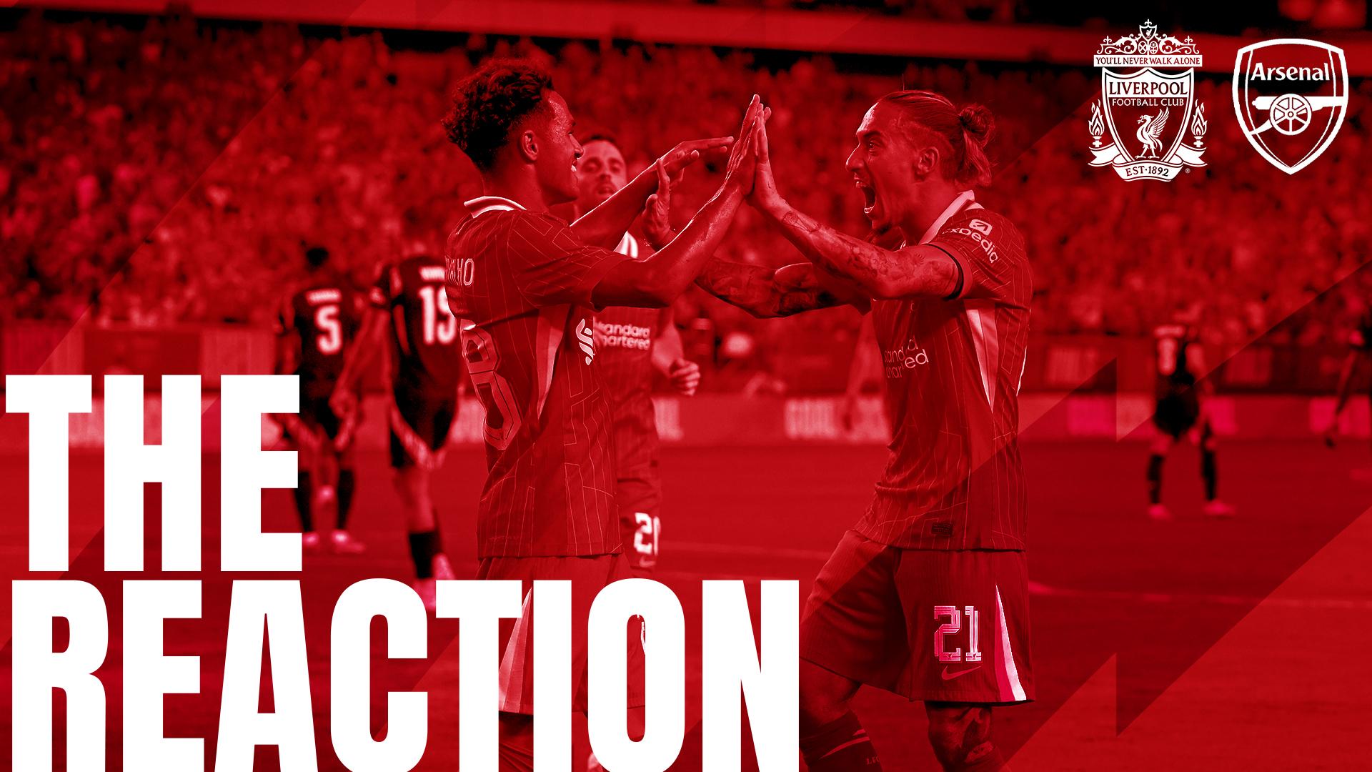 Listen now: 'The Reaction' from Philadelphia as Slot and Carvalho assess Arsenal win
