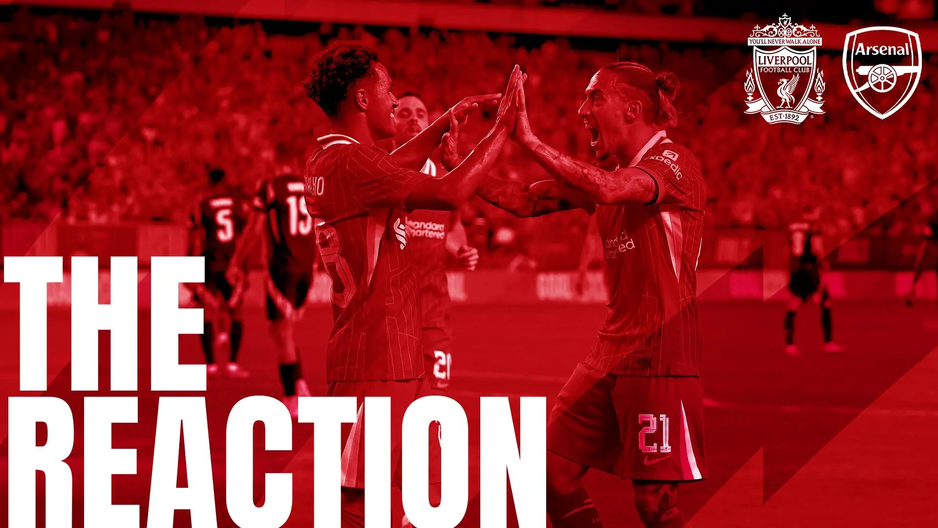 Listen now: 'The Reaction' from Philadelphia as Slot and Carvalho assess Arsenal win