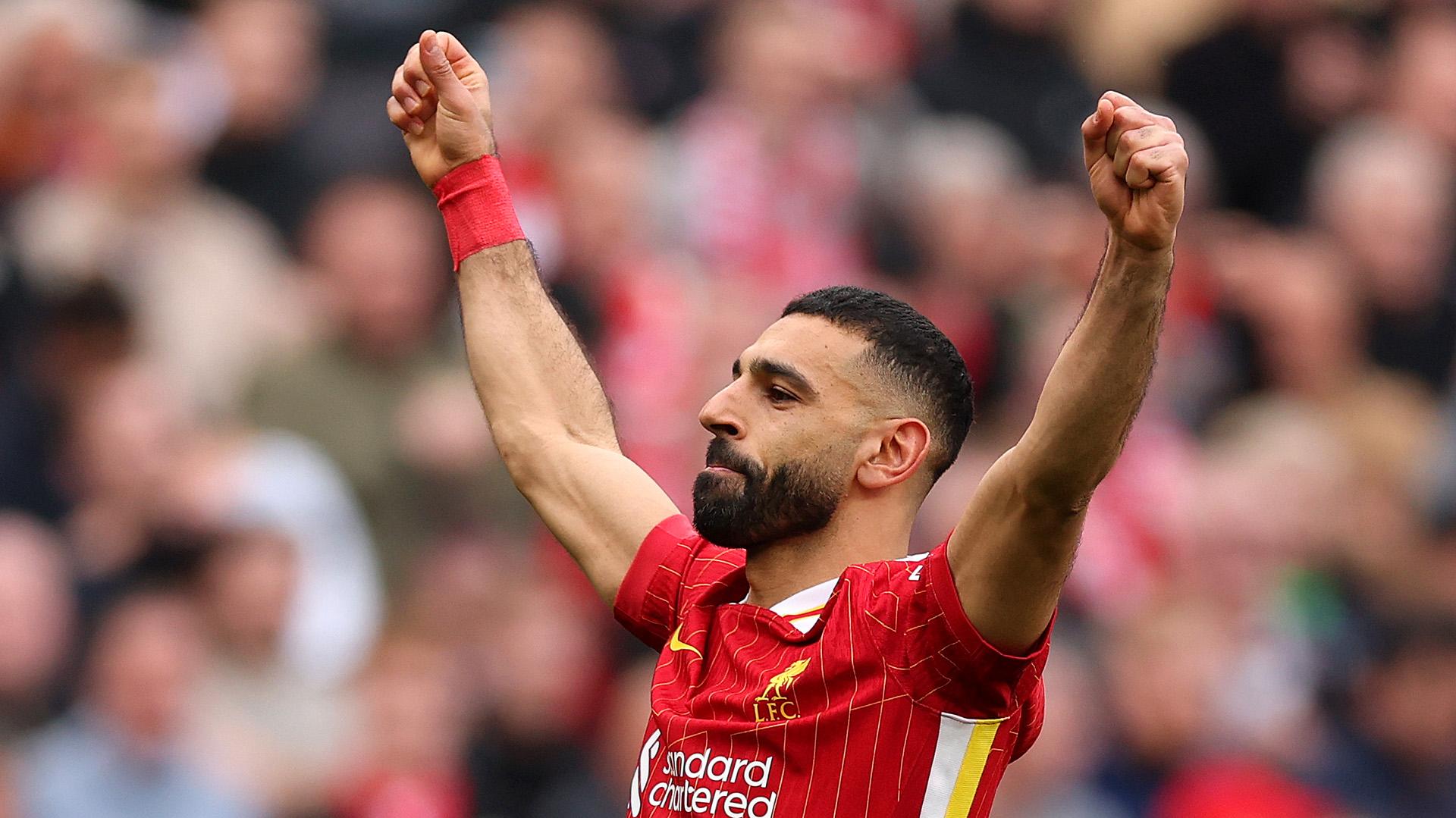 Mohamed Salah rises to outright third on Liverpool's all-time top scorers list