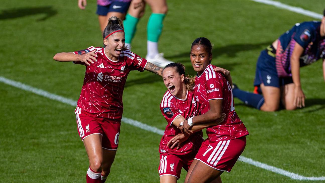 Aurelie Csillag scores as Liverpool draw with Tottenham in WSL