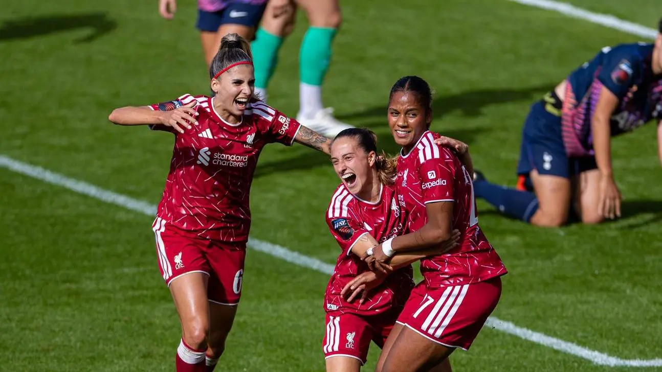 Aurelie Csillag scores as Liverpool draw with Tottenham in WSL