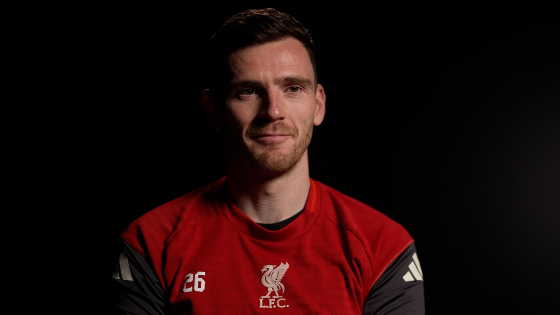 Watch: Andy Robertson on announcement of Liverpool departure