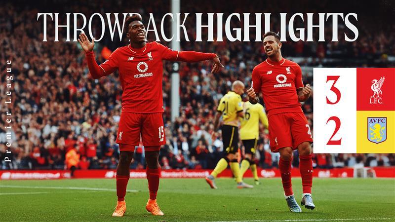 Throwback Highlights: Milner and Sturridge strike in 2015 win over Aston Villa